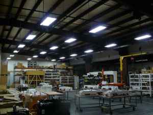 Factory lighting upgrade
